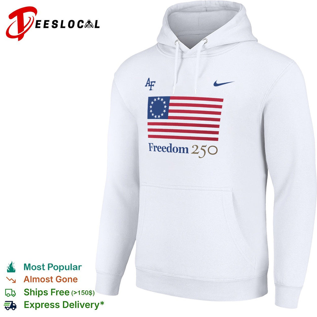 Air Force Falcons Freedom 250 Betsy Ross American Flag Logo shirt