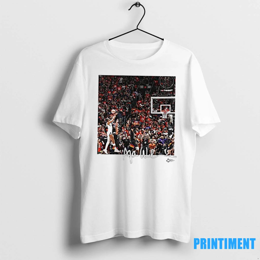 Aja Wilson Las Vegas Aces Photo Signature Tshirts Sweater