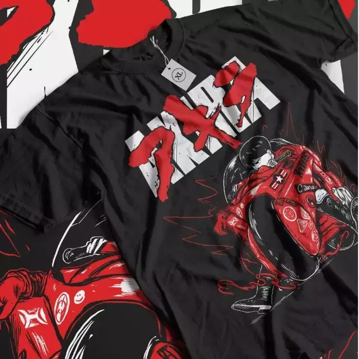 Akira T-shirt Anime Shirt Retro Neo Tokyo Manga Tetsuo Kaneda Shirt All Size Hoodie Sweatshirt | PrintMintTees.com