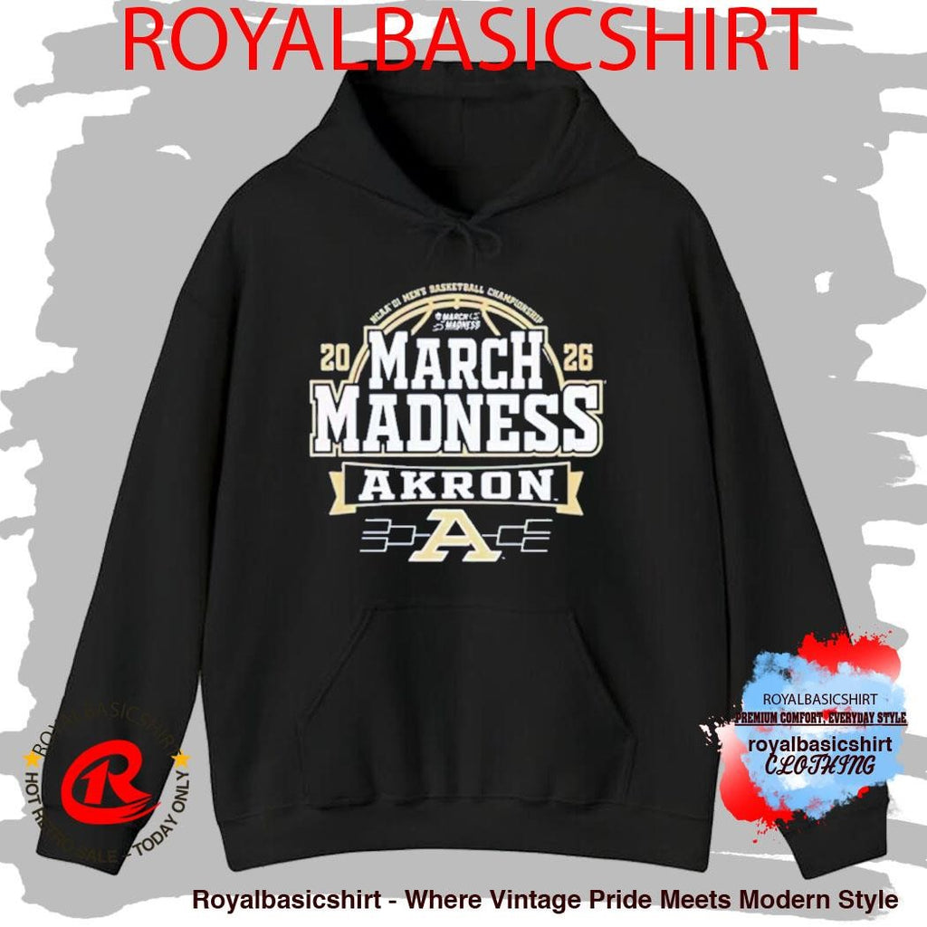 Akron Zips 2026 NCAA Men’s Basketball March Madness T-Shirt