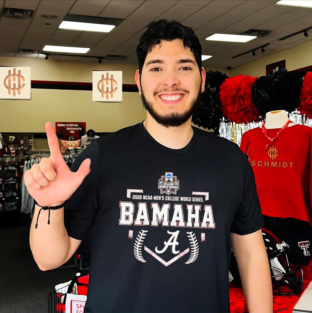 Alabama Crimson Tide Ohama Bound Bamaha MCWS 2026 shirt