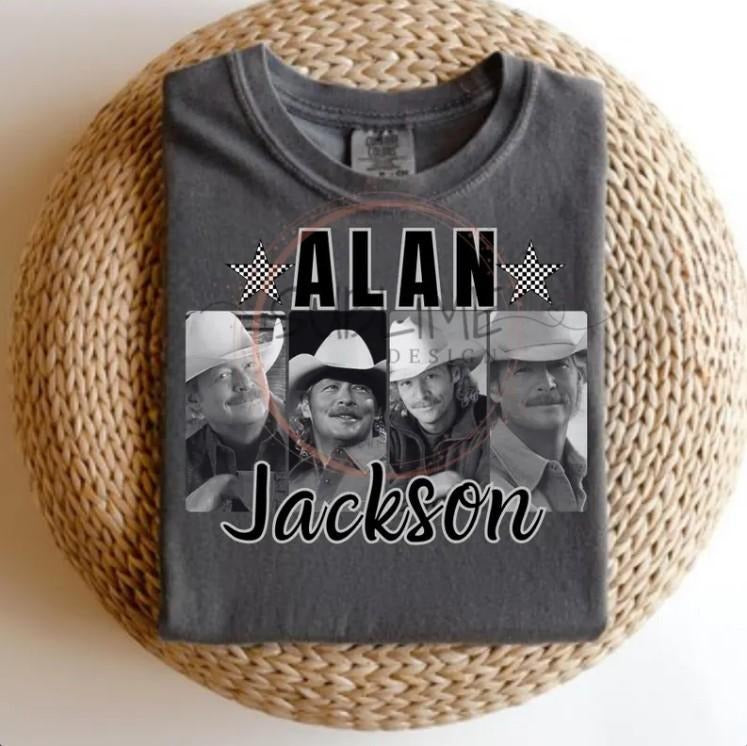 Alan Jackson vintage graphic tshirt Hoodie Sweatshirt | PrintMintTees.com