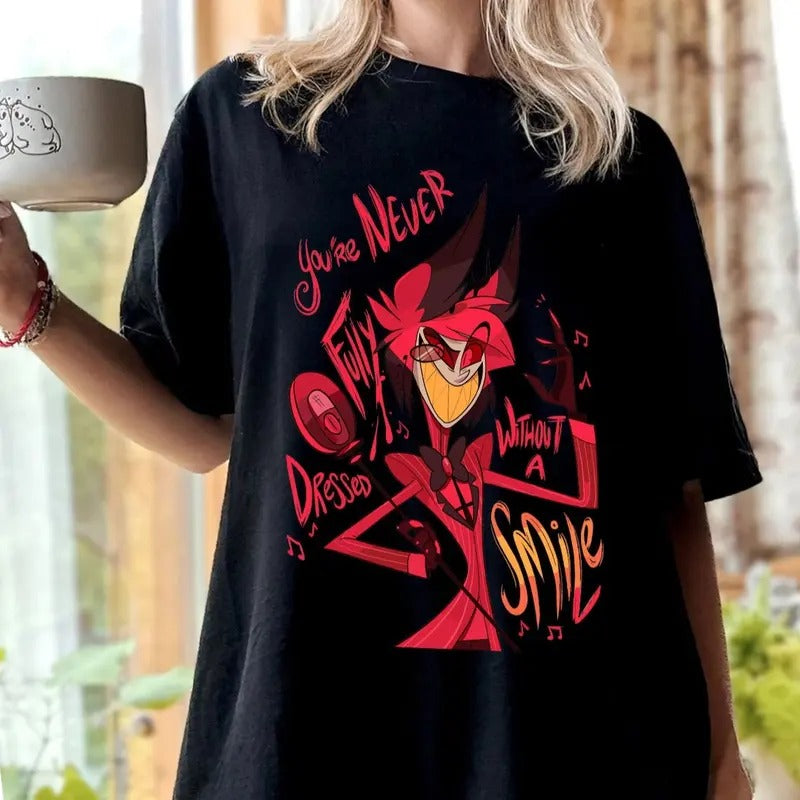 Alastor Alastor Hazbin Hotel Alastor Vivziepop Shirt Radio Demon Alastor Hazbin Hotel Characters Hazbin Hotel Cartoon Short Sleeve Shirt T-Shirts, Hoodie, Sweatshirt