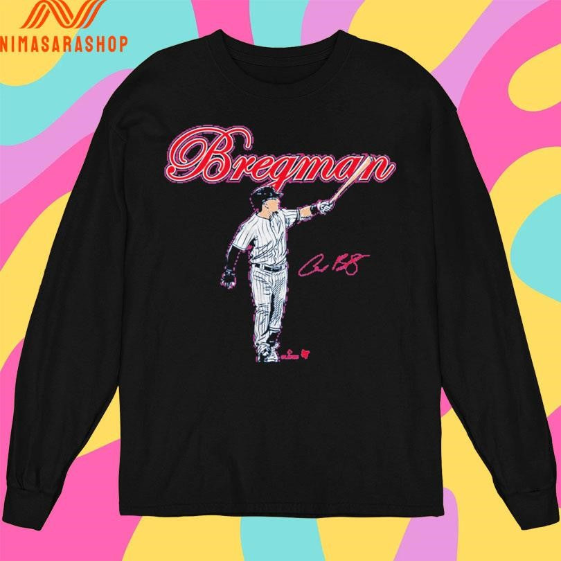 Alex Bregman Chicago Slugger Swing Signature Shirts
