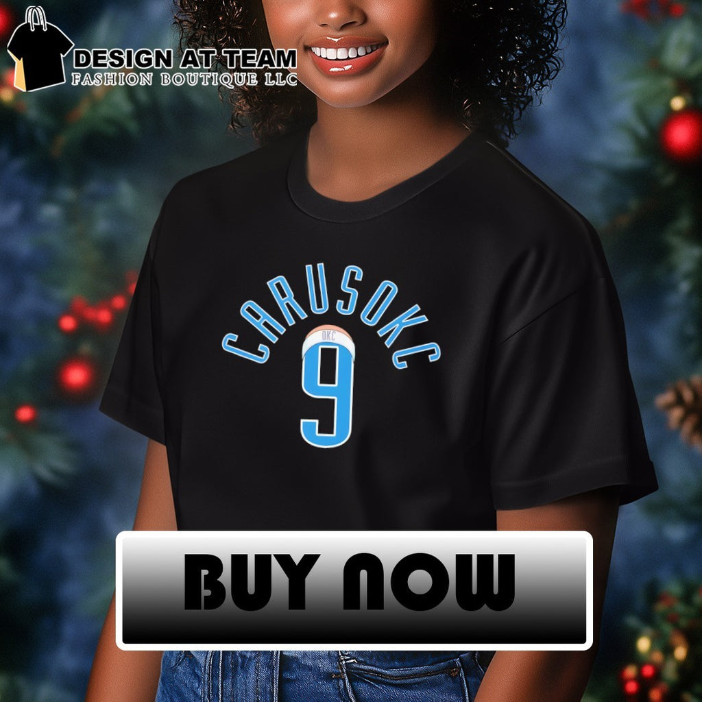 Alex Caruso 9 Oklahoma City Thunder Basketball NBA 2026 shirt