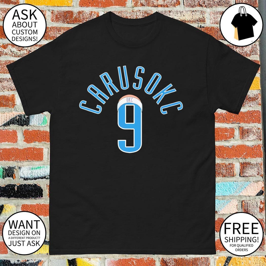 Alex Caruso 9 Oklahoma City Thunder Basketball NBA 2026 shirt