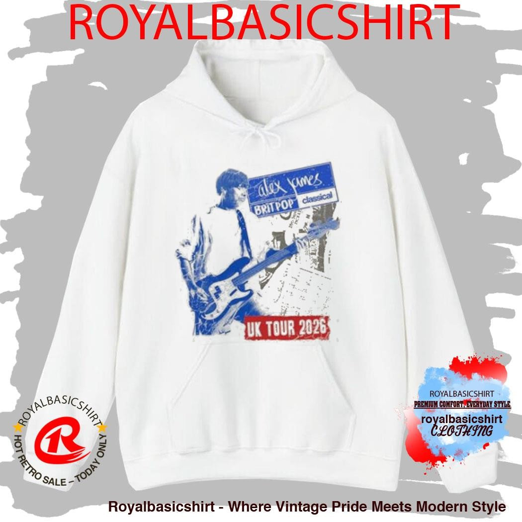 Alex James Britpop Classical Tour 2026 Shirt