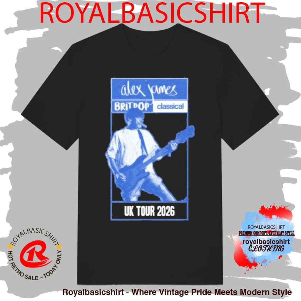 Alex James Britpop Classical Tour Shirt