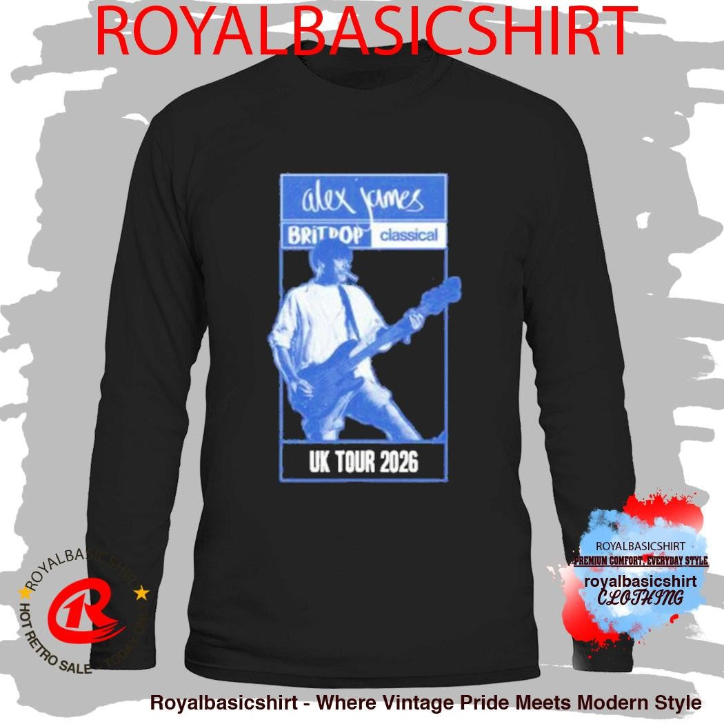 Alex James Britpop Classical Tour Shirt