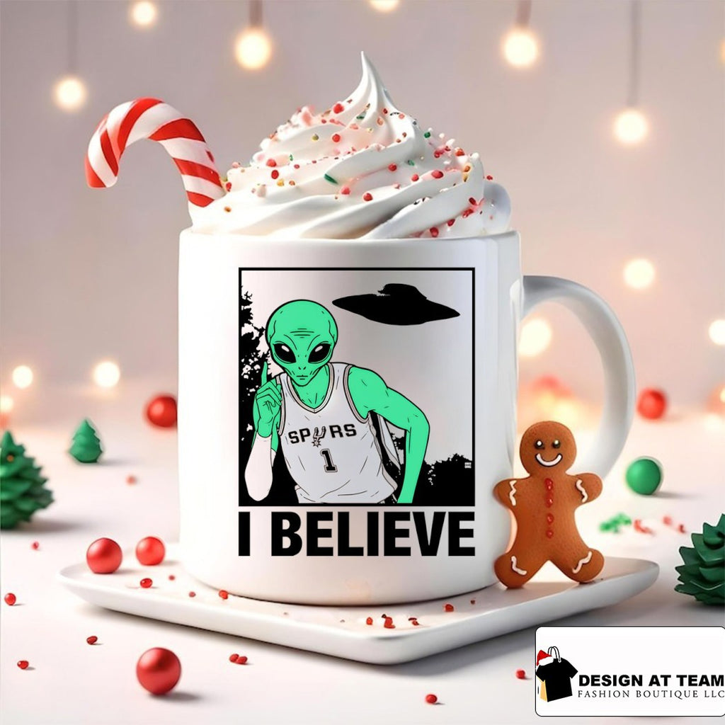 Alien UFO x Victor Wembanyama San Antonio Spurs Basketball I Believe 2026 shirt