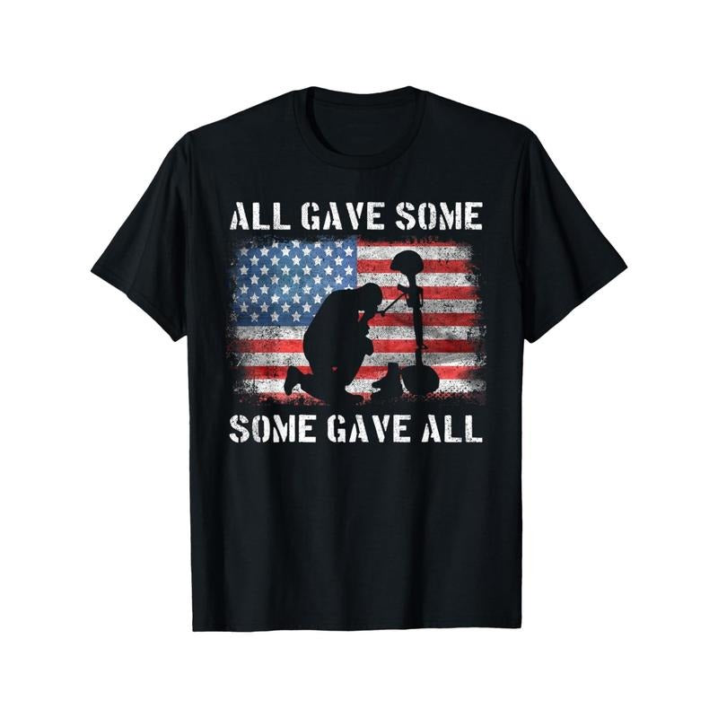 All Gave Some Some Gave All I Veteran & Memorial's Day T-Shirt style 02 Hoodie Sweatshirt | PrintMintTees.com