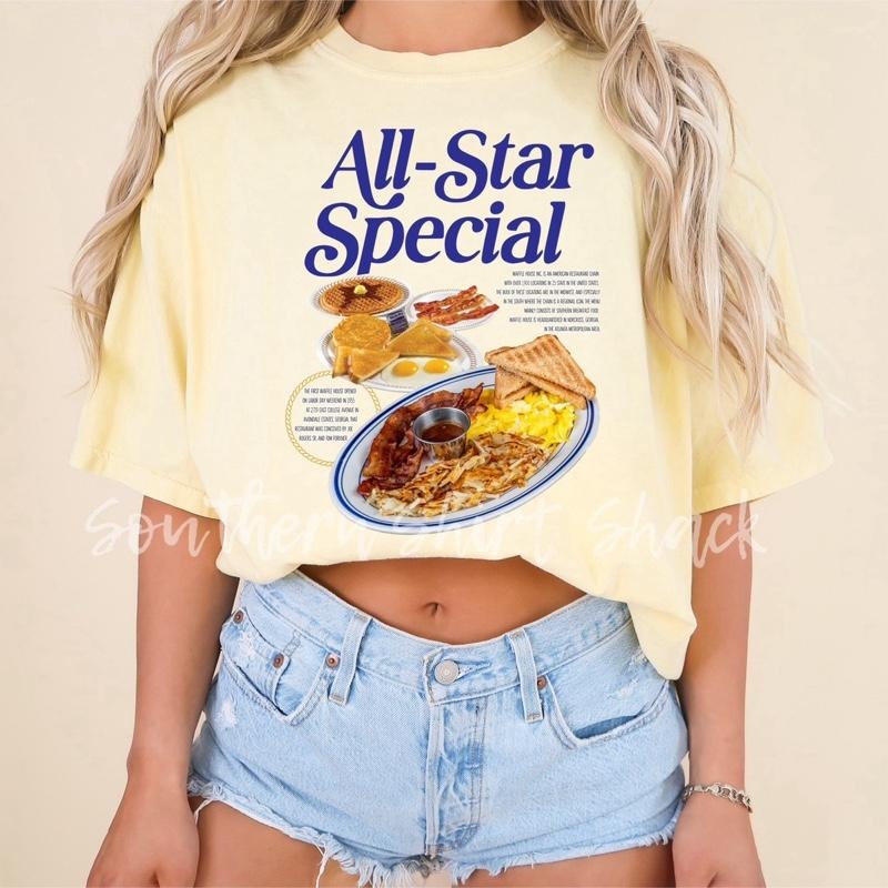 All Star Special Breakfast T shirt  | Banana comfort colors T shirt Hoodie Sweatshirt | PrintMintTees.com