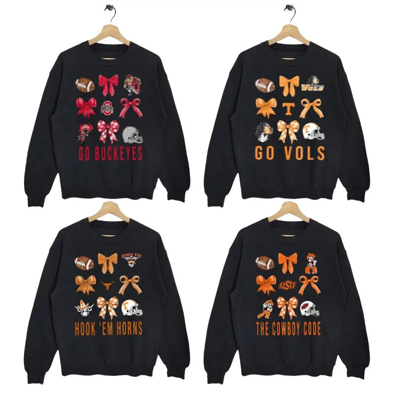 All Teams NCAA Collection Unisex Crewneck Sweatshirt, Graphic Team Collection Sweatshirt, Gift For NCAA Fans, Unisex...