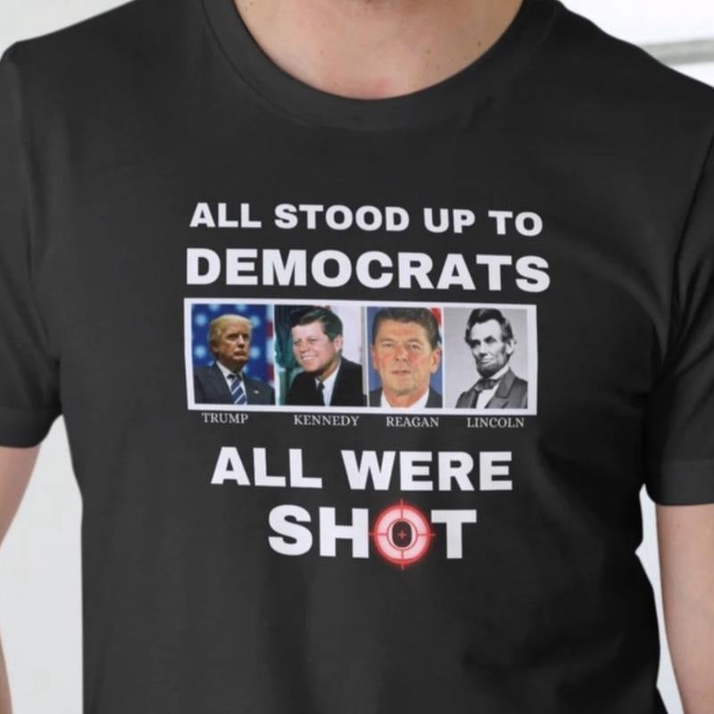 All Stood Up Democrats Cotton T-Shirts, Hoodie, Sweatshirt