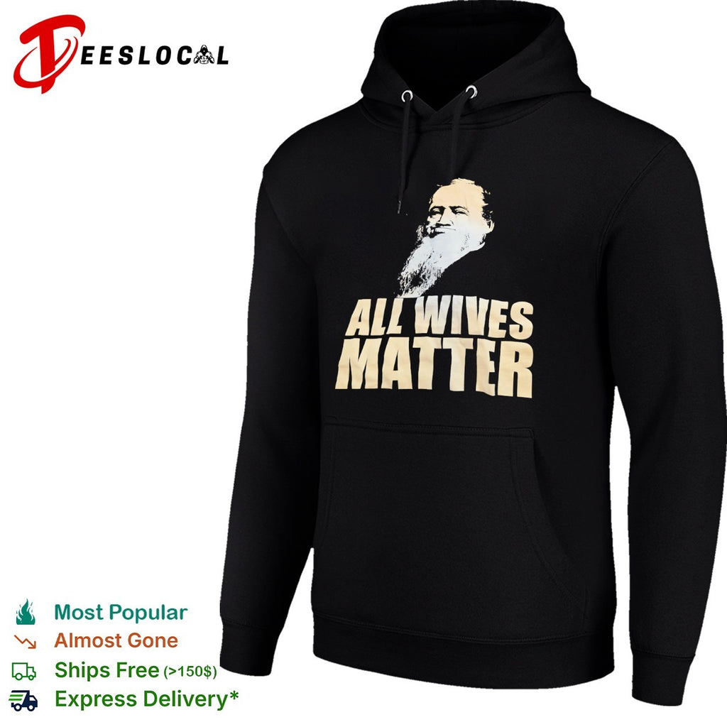 All wives matter vintage portrait graphic shirt