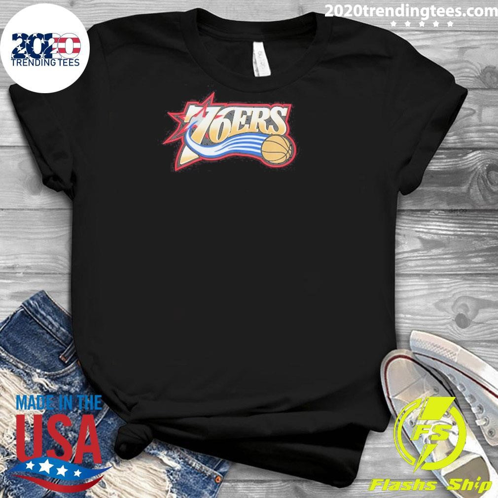 Allen Iverson Philadelphia 76ers Mitchell & Ness Playmaker Shirt