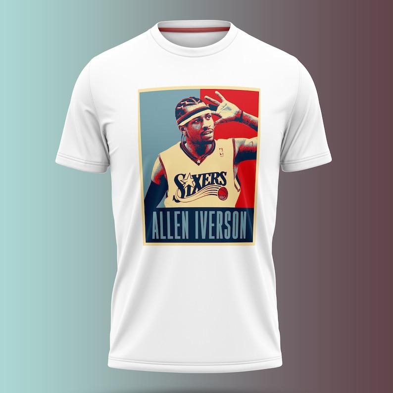 Allen Iverson Unisex T-shirts Hoodie Sweatshirt | PrintMintTees.com