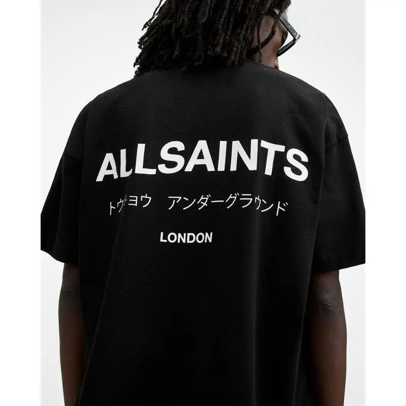 Allsaints Underground Crew Neck T-shirt Sweatshirt Hoodie Cotton Top Womenswear Shirt Unisex Streetwear | PrintMintTees.com