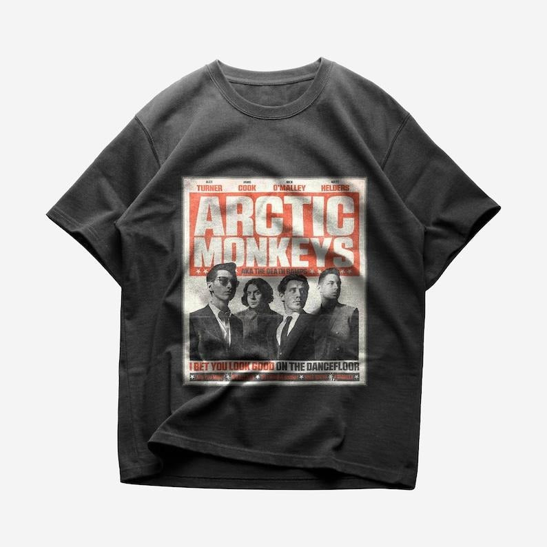 Arctic Monkeys T-shirt / Arctic Monkeys Graphic Tshirt / Alternative Rock Unisex Heavy Cotton Tee Hoodie Sweatshirt