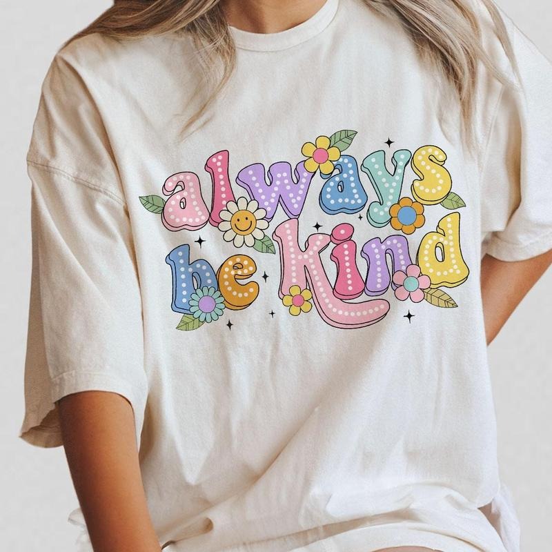 Always Be Kind Shirt, Kindness Shirt, Christian Shirt, Retro Be Kind Shirt, Vintage Shirt, Self Love Shirt, Women's...