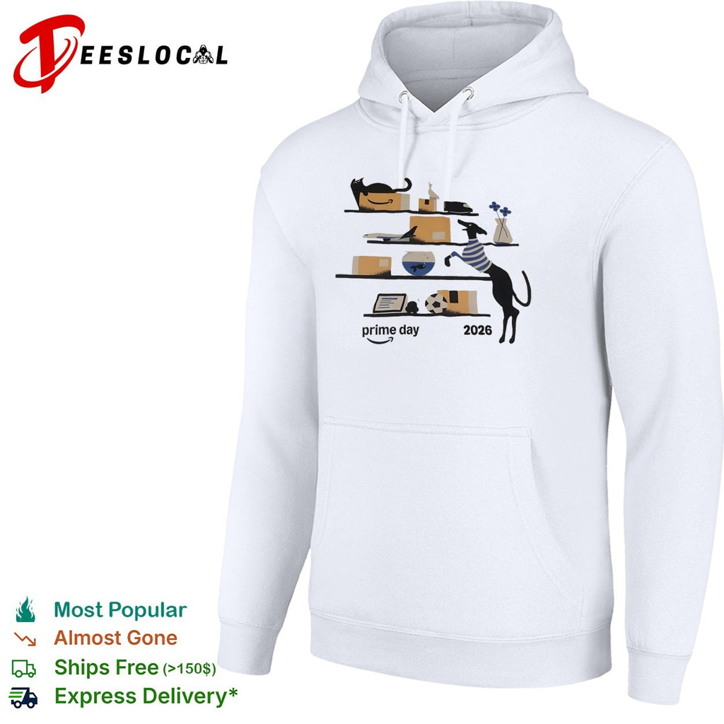 Amazon Prime Day 2026 mascot cat shirt