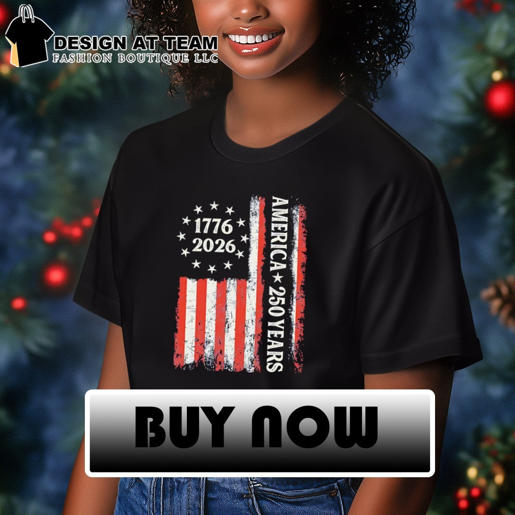 America 250 Years USA 250th USA Birthday 1776 2026 t-shirt
