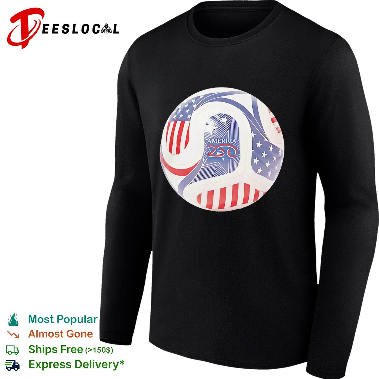 America 250 patriotic red white and blue stars shirt
