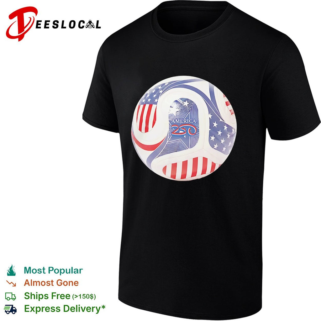 America 250 patriotic red white and blue stars shirt