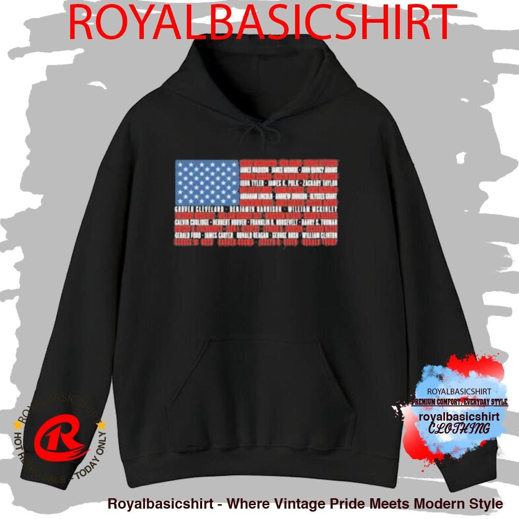 America250 Official President Flag T-Shirt
