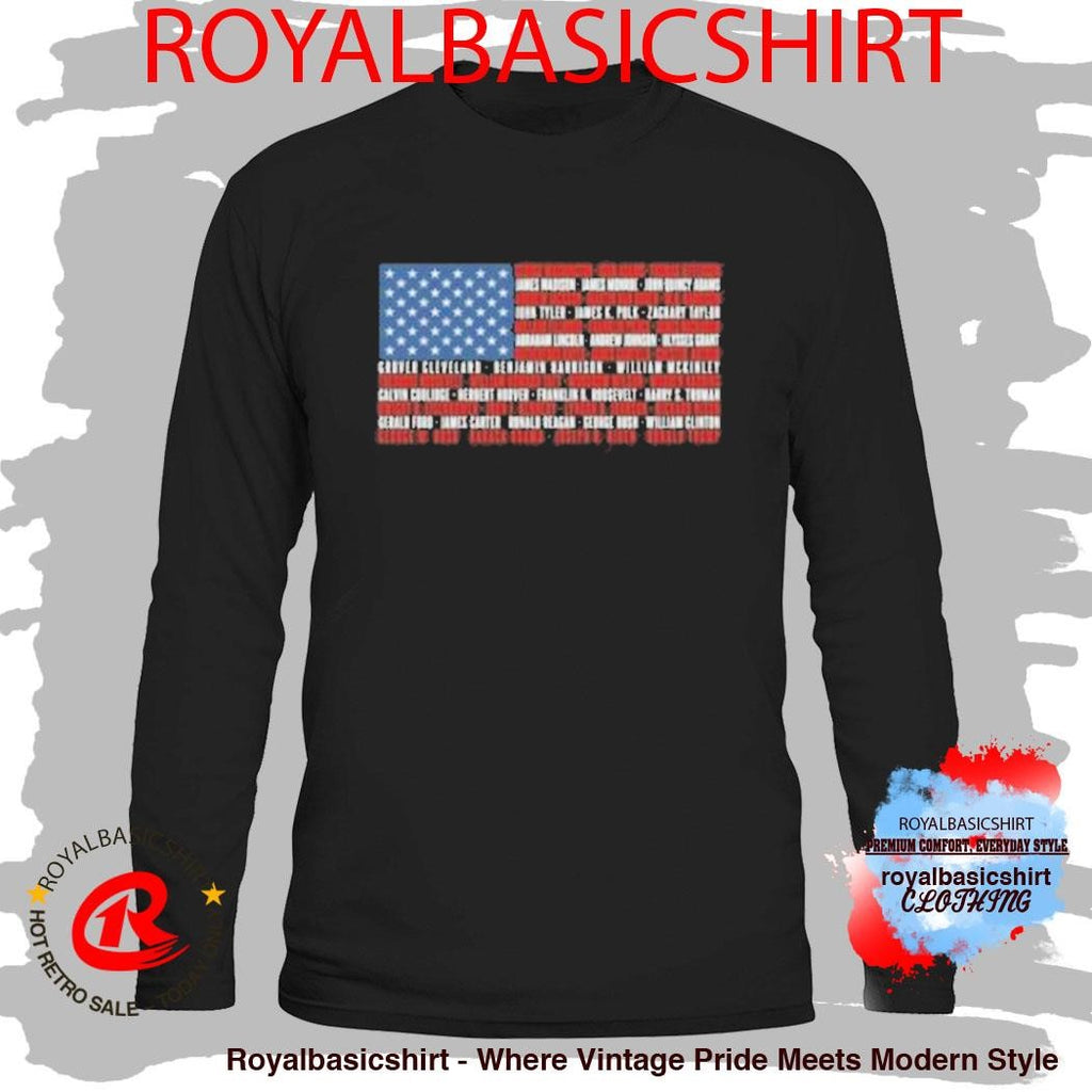 America250 Official President Flag T-Shirt