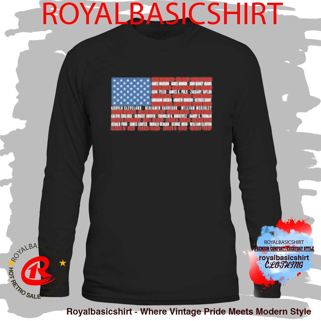 America250 Official President Flag T-Shirt