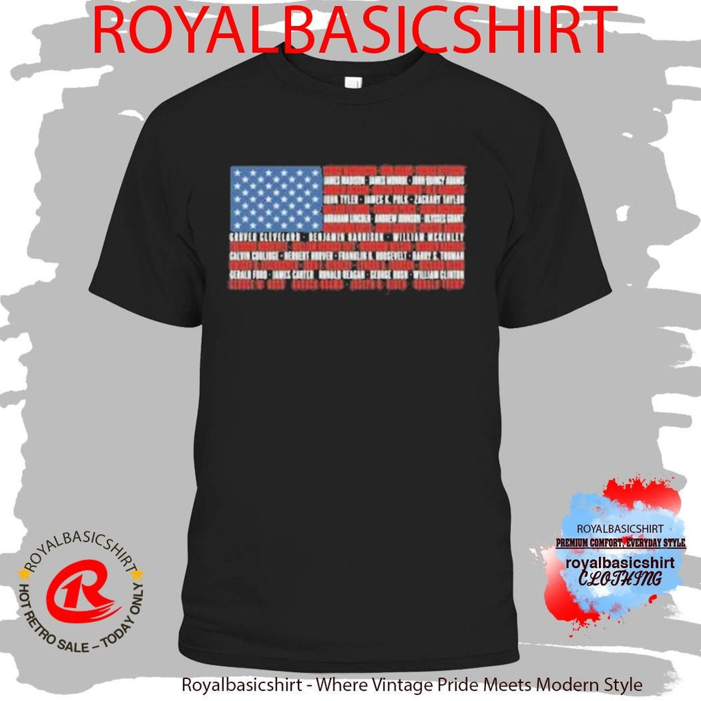 America250 Official President Flag T-Shirt