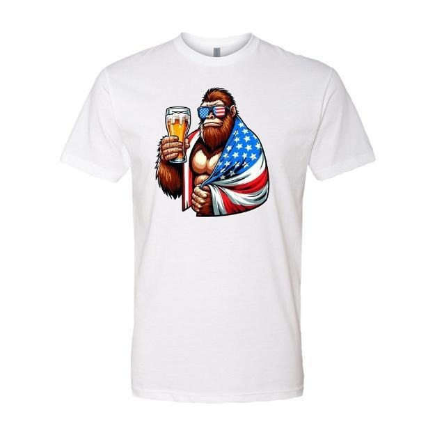 American Bigfoot T-shirt made in usa Hoodie Sweatshirt | PrintMintTees.com