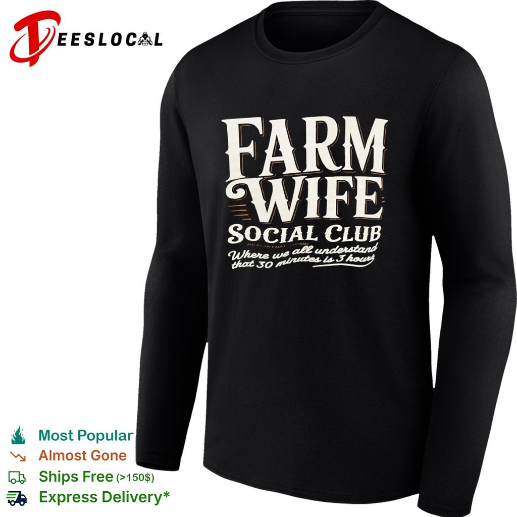 American Farm Company farm wife social club shirt