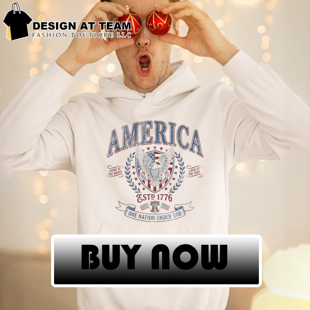 American Patriotic Eagle USA One Nation Under God Independence Day 2026 shirt