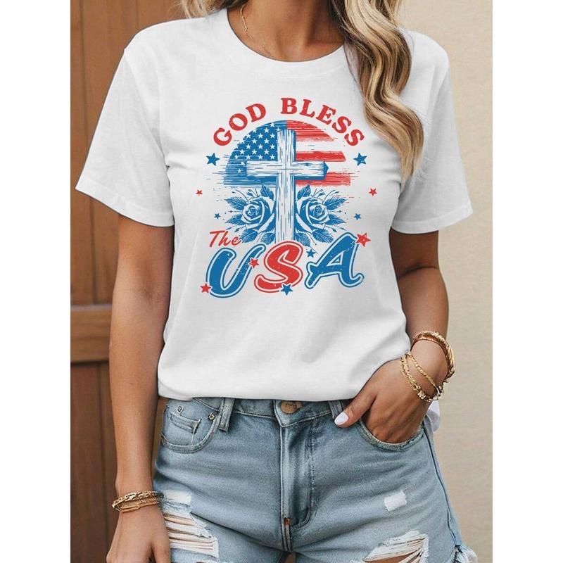 American Symbol - Adorned 'God Bless The USA' Commemorative T - Shirt style 02 Hoodie Sweatshirt | PrintMintTees.com