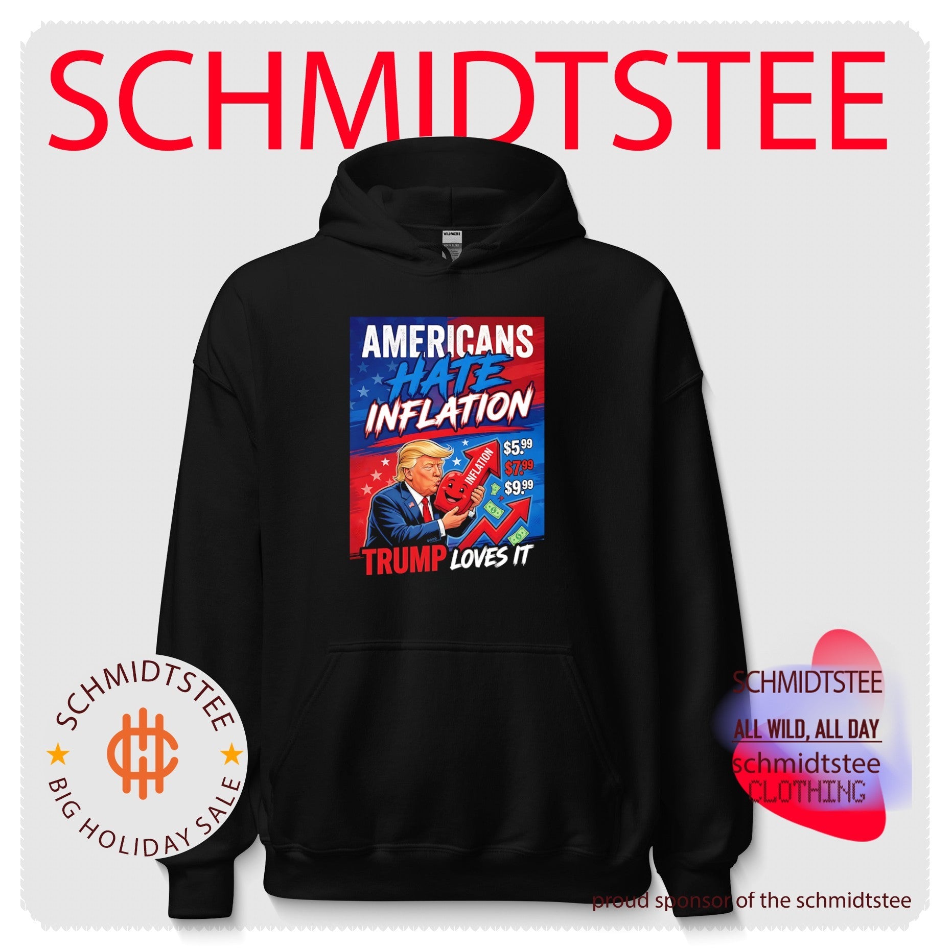 Americans hate inflation Trump loves it graphic shirt