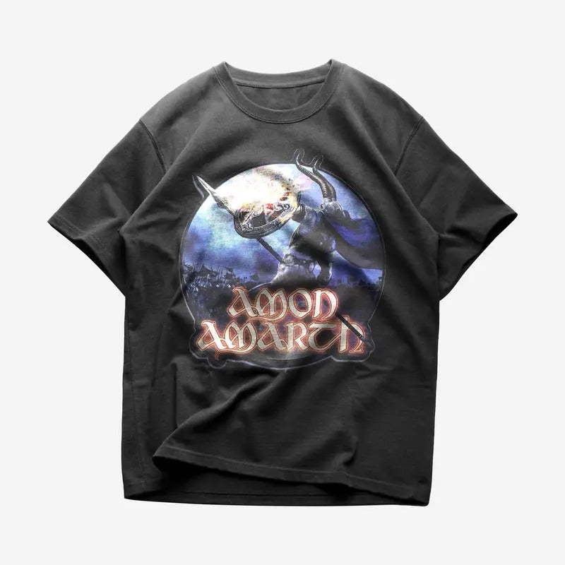 Amon Amarth Shirt - Metal Music T-shirt - Unisex Cotton Tee Hoodie Sweatshirt | PrintMintTees.com