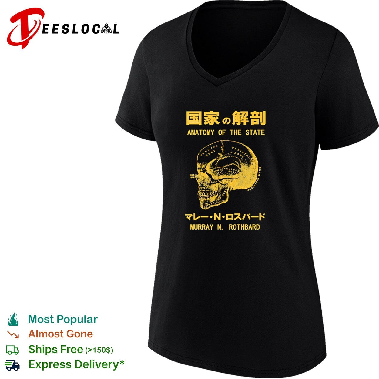 Anatomy of the State by Murray N Rothbard Japanese shirt
