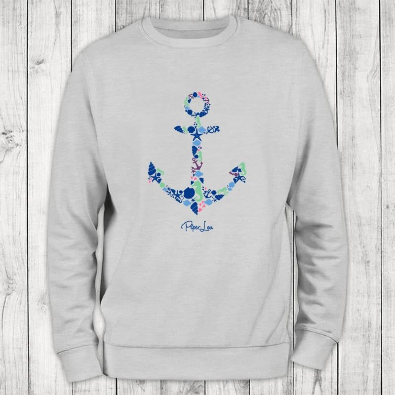 Anchor Color Sweatshirt Shirt Hoodie | PrintMintTees.com