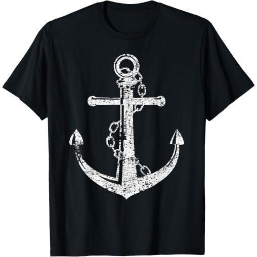 Anchor gifts vacation wear coastal beach sea marine sailor T-Shirt Made in USA Hoodie Sweatshirt | PrintMintTees.com