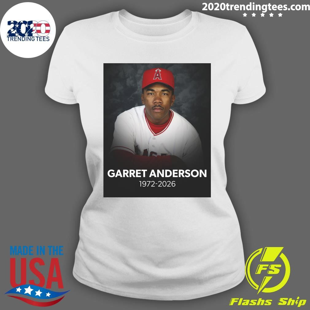 Angels Hall Of Famer Garret Anderson Has Passed Away At The Age Of 53 Shirt