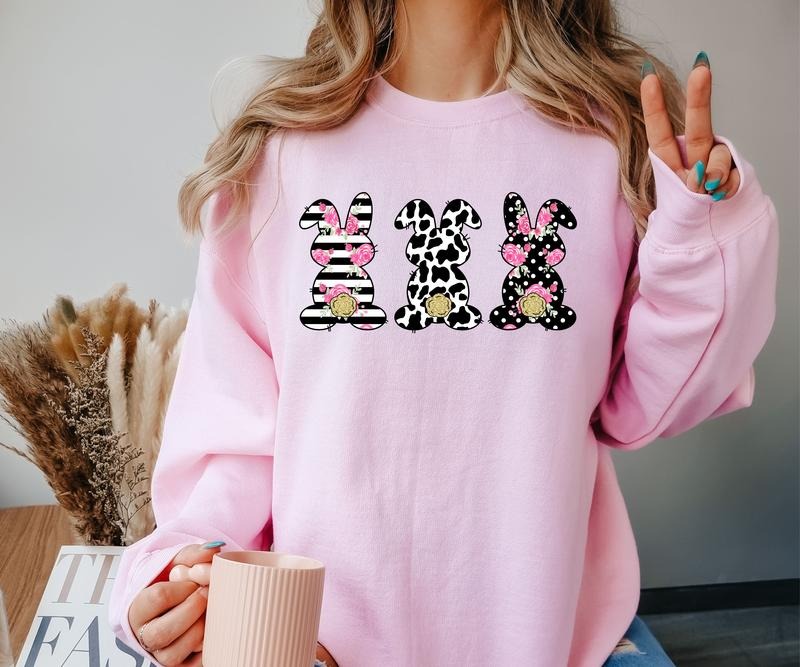 Animal Striped Bunnies T-Shirts, Hoodie, Sweatshirt