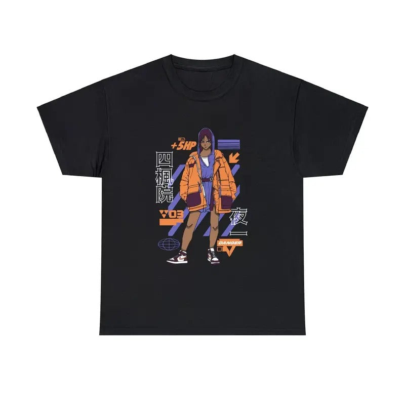 Anime Bleach Yoruichi Unisex Heavy Cotton Tee, The Big 3 Sweatshirt, Anime Womenswear Tee Hoodie | PrintMintTees.com