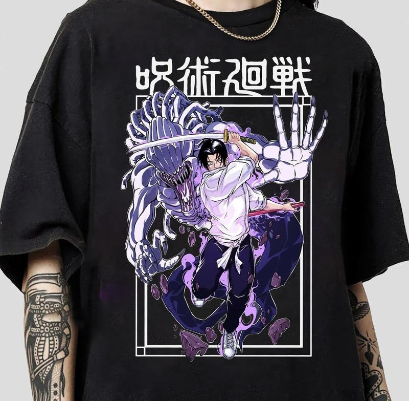 Anime Okkotsu Yuta and Rika Shirt, Graphic Anime Tee,Gift For Him,Her Menswear Top Underwear Tshirt Hoodie Sweatshirt