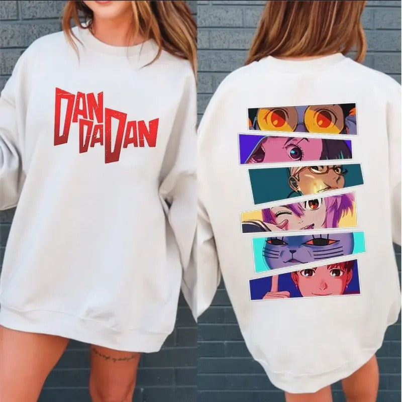 Anime Shirt, Dandadan Sweatshirt, Dan da dan Anime Shirt, Special Unisex T-shirt Cotton Fit Hoodie | PrintMintTees.com