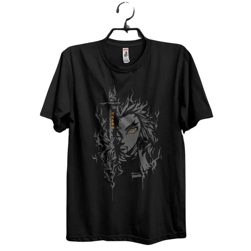 Anime shirts, anime gifts, shirt,Rengoku, unisex, set your heart ablaze rengoku t-shirt, gift, gift her, gift men, gift...