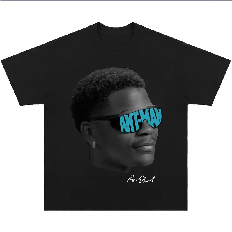 Anthony Edwards Big Face Shirt 90s Vintage Inspirational Basketball Graphic Tee Shirt for Men Women Streetwear Hoodie...
