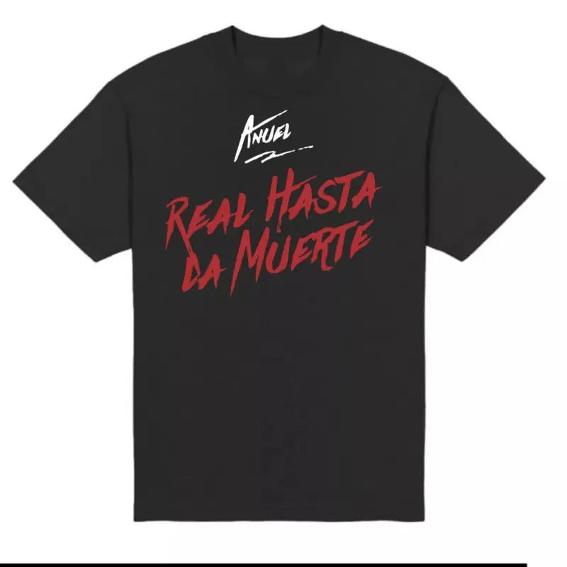 Anuel Real Hasta La Muerte Shirt Hoodie Sweatshirt | PrintMintTees.com