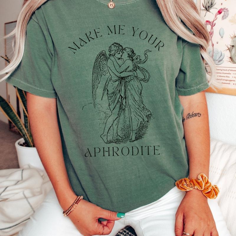 Aphrodite Shirt Goddess Love Mythology Shirt Greek Mythology Greek Greek Goddess Light Academia Shirt Celestial Shirt Book T-Shirts, Hoodie, Sweatshirt